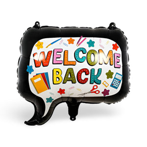 Welcome Back Foil Balloon (48x53cm)