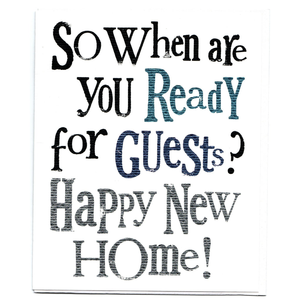 Happy New Home Card