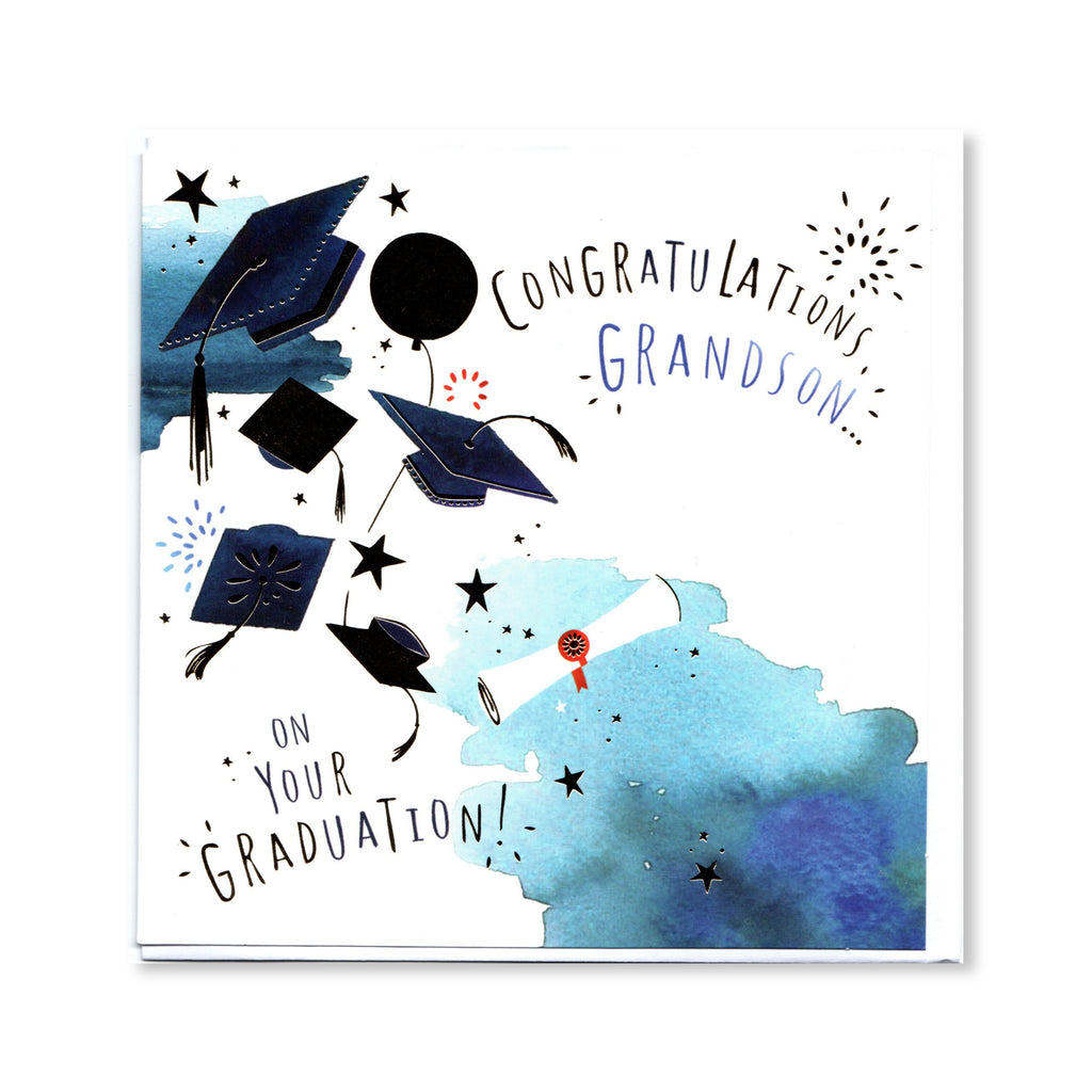 Congratulation Grandson On Your Graduation - Card