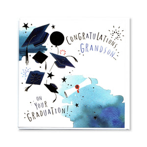 Congratulation Grandson On Your Graduation - Card