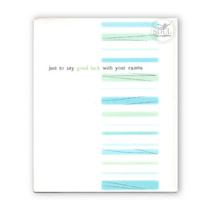 Good Luck for Exams - Card