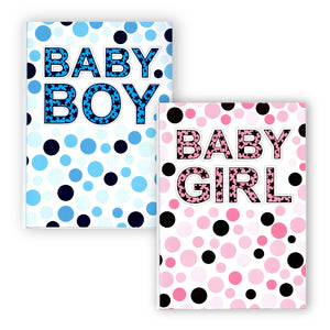 Baby Boy / Girl - Card (A4 Size)
