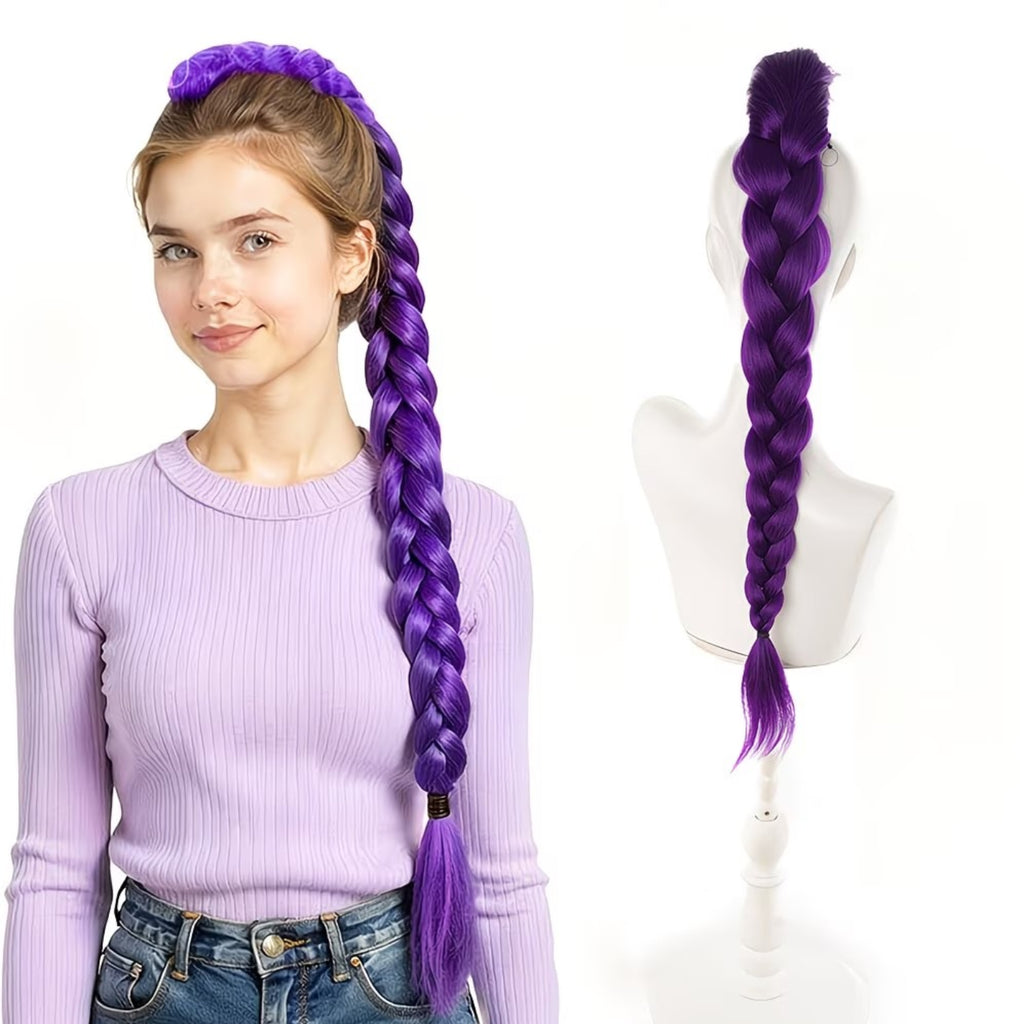 K-Pop Rumi Clip On Braided Hair (Teen)