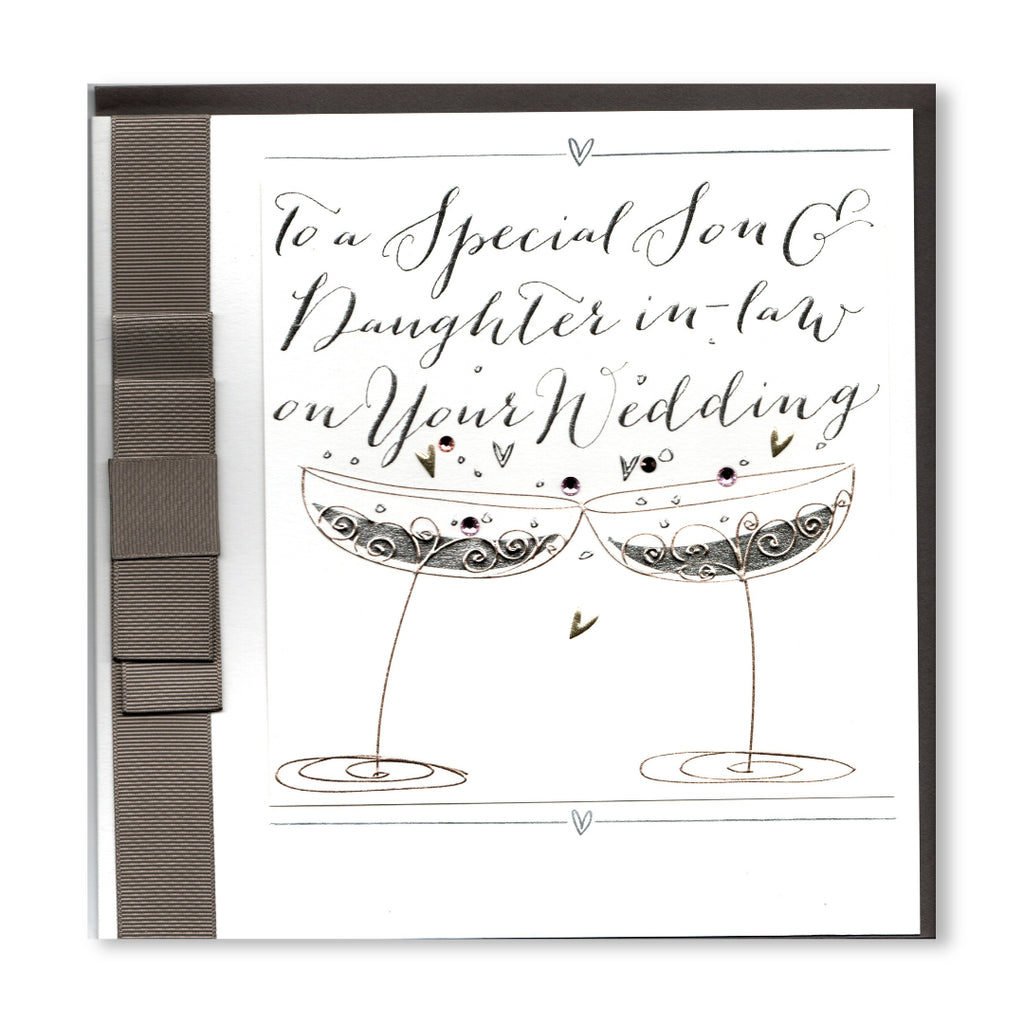 Special Son & Daughter In Law Wedding - Card
