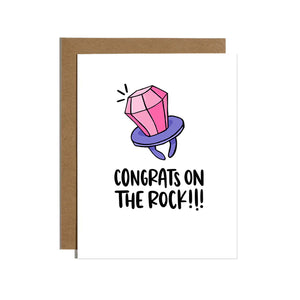 Congrats ON The Rock - Card (Brittany Paige Edition)