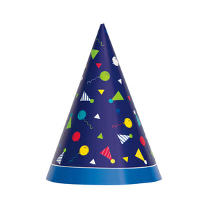 Peppy Birthday - Party Hats (8Pcs)