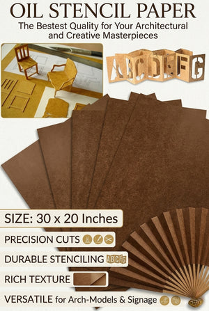 Premium Oil Stencil Paper – Professional Grade