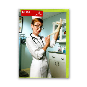 Nurse "Get Well" Greeting - Card