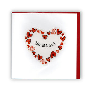 "Be Mine?" Minimalist Valentine's - Card