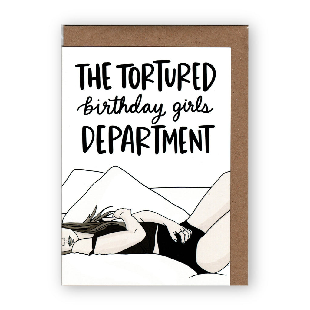 Tortured Birthday Girls Department x Brittany Paige - Greeting Card