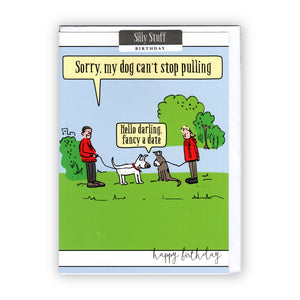 "Silly Stuff" Funny Dog Birthday Card – Happy Birthday Card