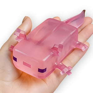 Minecraft Axolotl Squishy Stress Toy – Jelly Stretchy Toy