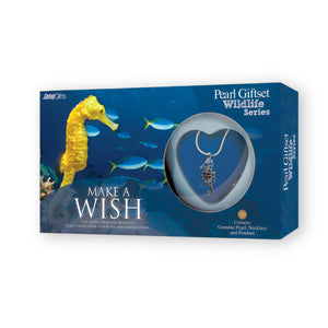 Seahorse Pearl Giftset with Wildlife Pendant