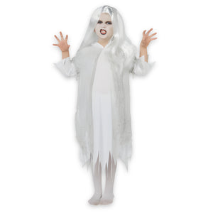 Girls Ghostly Spirit Halloween Costume (Ages 3-8)