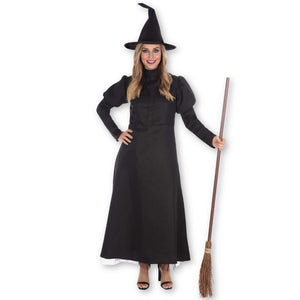 Classic Witch Costume Set - Adults - (S, M & L)