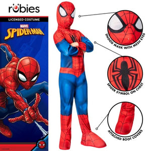Official Marvel Spider-Man Kids Costume (Ages 3–4 Years)