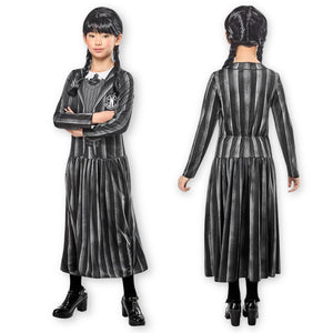 Wednesday Addams Nevermore Academy Uniform Costume (Age 11-13)