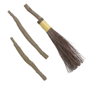 Extendable Authentic Broomstick (98cm, 3 Pieces) – Witch Costume Accessory
