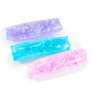 Shimmer Confetti & Liquid Filled Wriggler Tube (1 Pc)