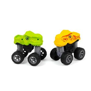 Dinosaur Pop Tube Truck – Stretchable & Bendable Fidget Monster Truck