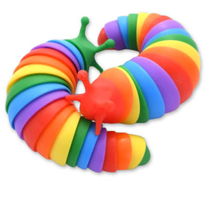 Rainbow Fidget Slug (Single Piece)
