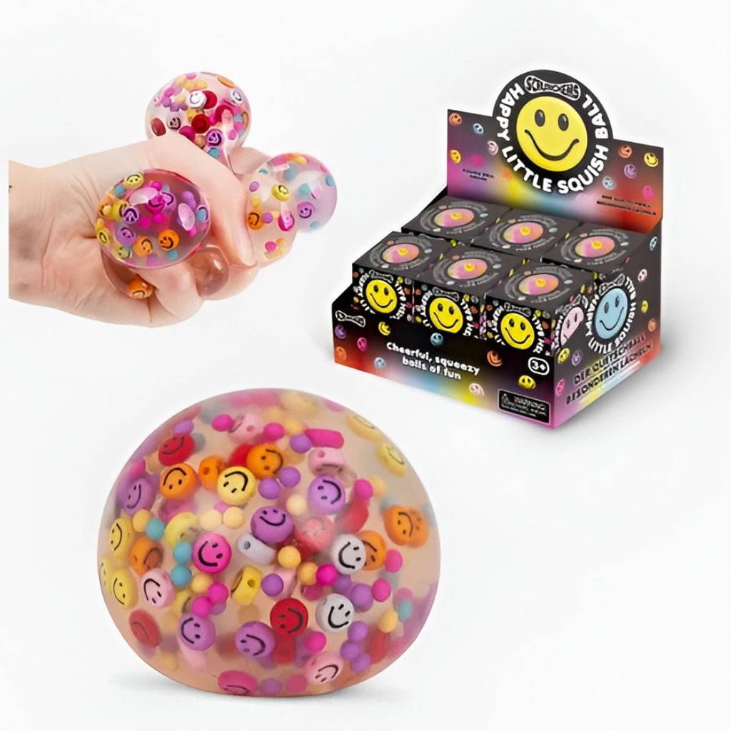 Scrunchems Happy Little Squish Ball (Single Piece)
