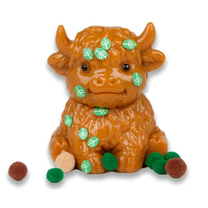 Scrunchems Sticky Squishy Highland Cow (Single Piece)