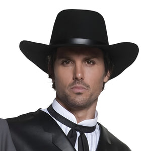Western Authentic Gunslinger Hat - Adults