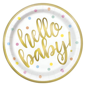 "Hello Baby" Party Accessories & Tableware