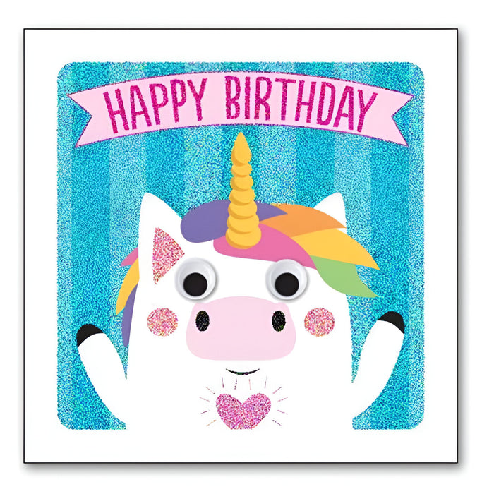 Happy Birthday - Unicorn Card