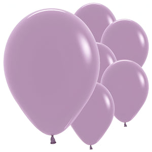 Pastel Dusk Lavender Latex Balloons - 12" (Pack of 100)