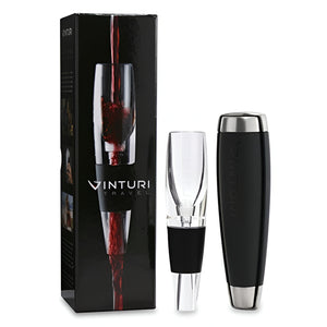 Vinturi Red Wine Aerator With Stand And Travel Pouch