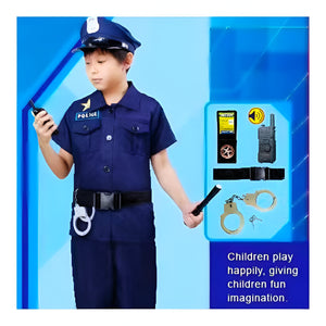 Police Officer Costume Kit - Unisex (Child)