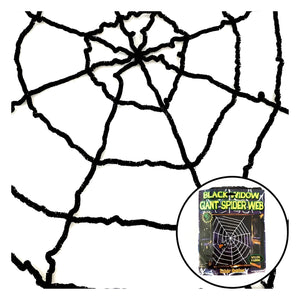 Giant Spider Web, Black - 5ft.