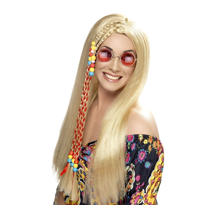 Hippy Party Wig - Blonde (Adult)