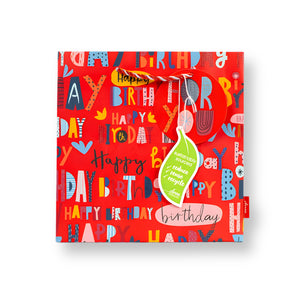 Fun Type - Medium Gift Bag