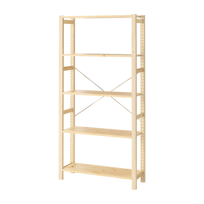 IKEA Wooden Shelve-Full Set (Used)