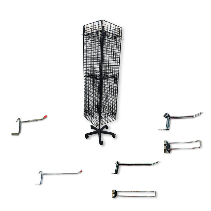 Square Spinner and Hooks (Used)