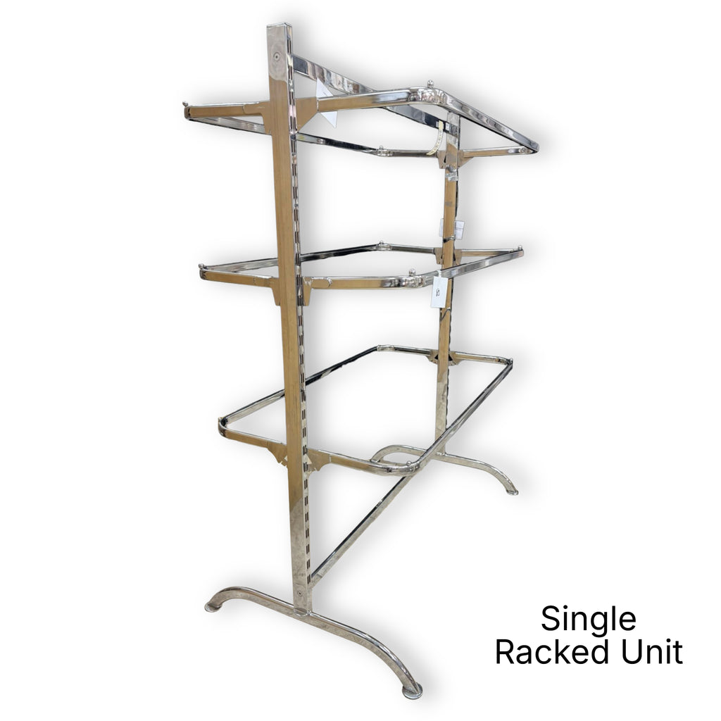 Straight Clothing Display Racks (Used)