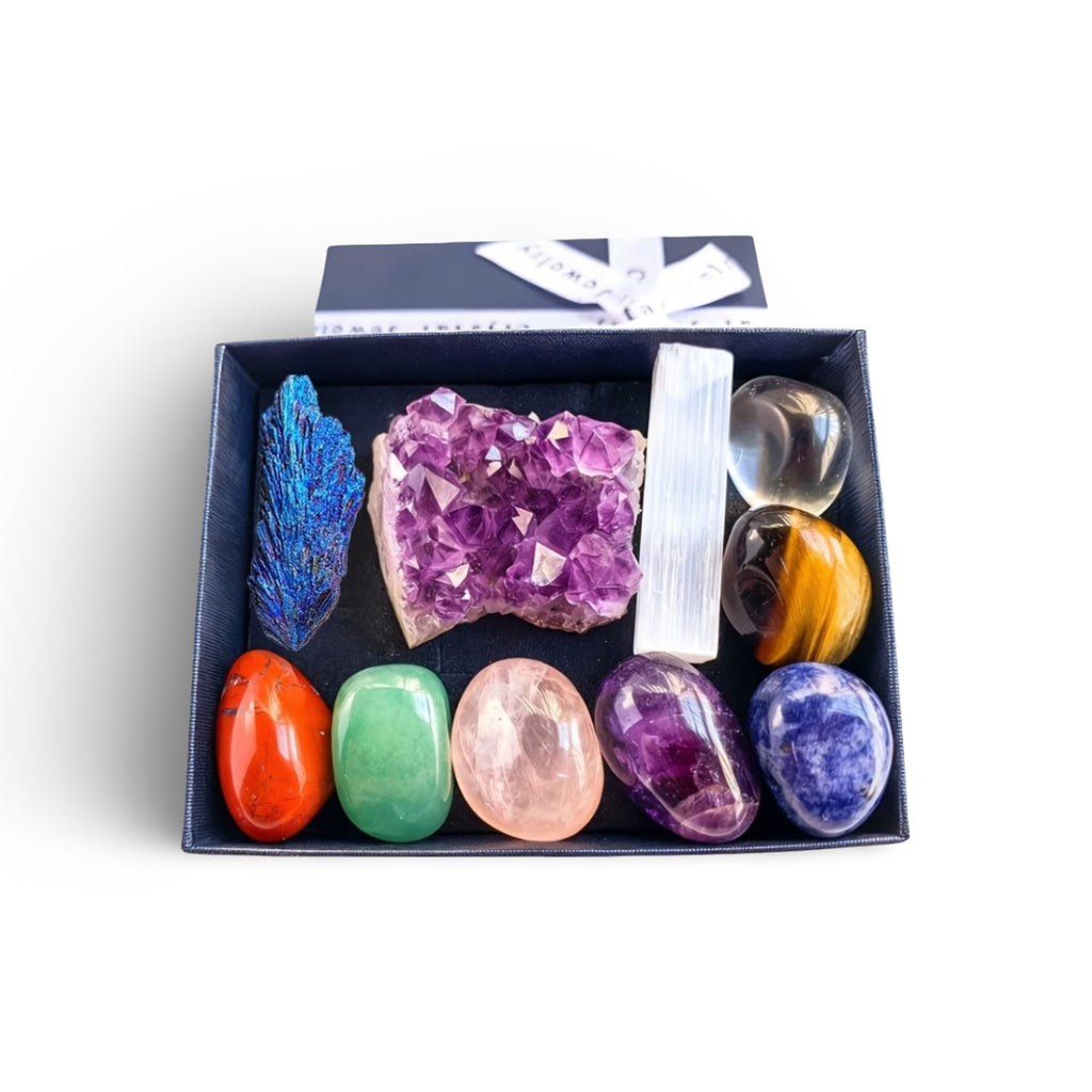 Natural Crystal Gift Set - 10Pcs
