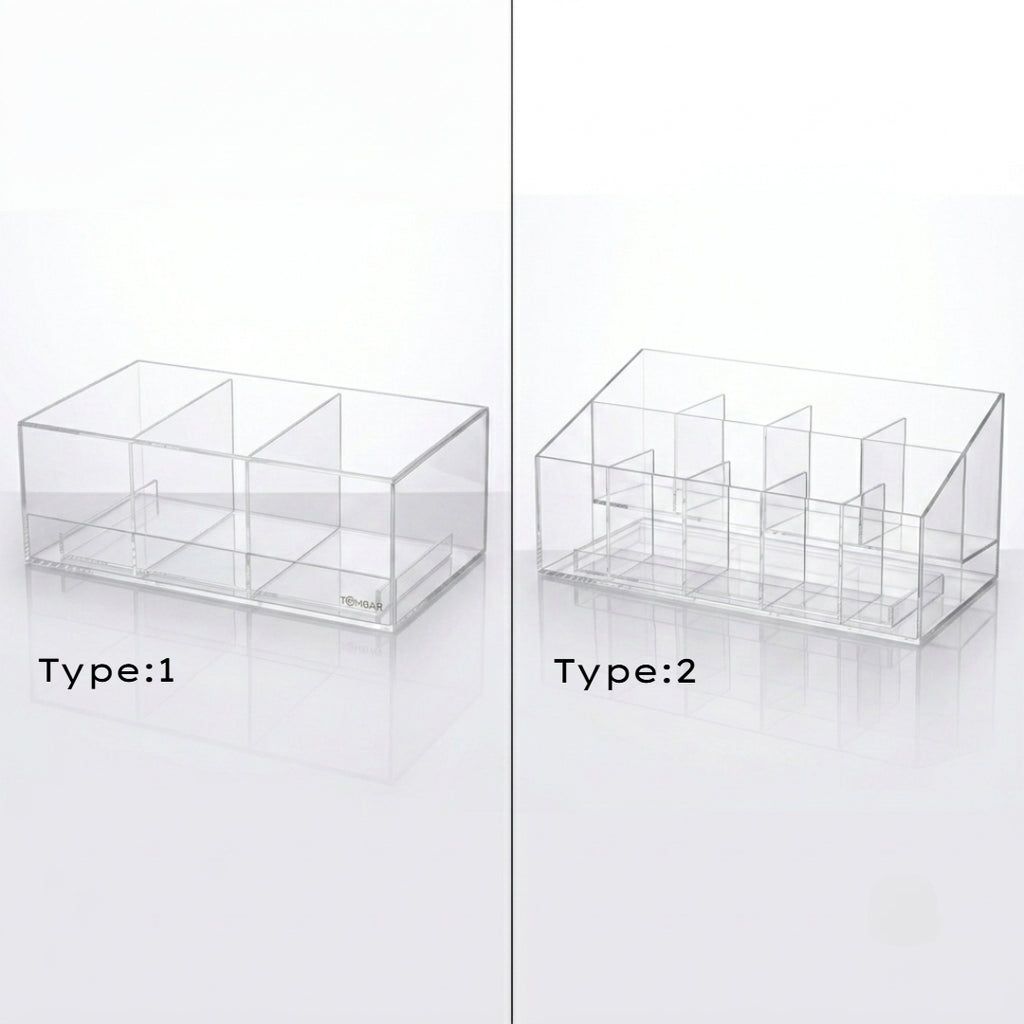 TOBAR Large Acrylic Multi-Tier Container & Organizer (Pre-Owned)