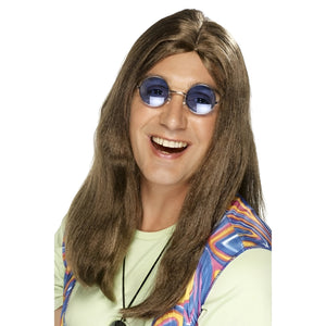 Neil Hippie Wig - Brown