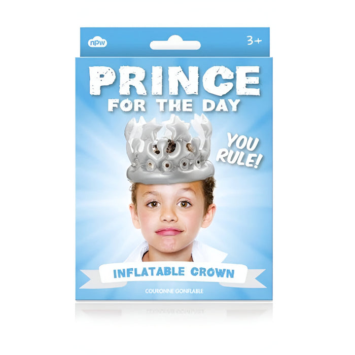 Inflatable Crown - Prince For The Day