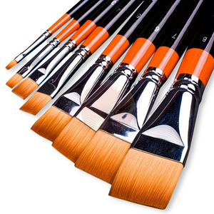 Oil & Acrylic Artist Brush (All Sizes)