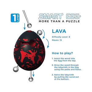 Smart Egg Puzzle:- Lava