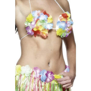 Hawaiian Flower Bra - (Adult)