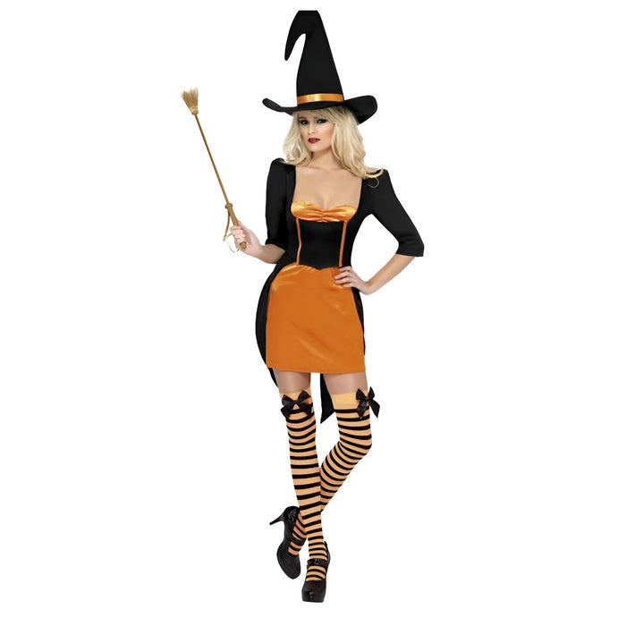 Pumpkin Witch Costume - (Adult)