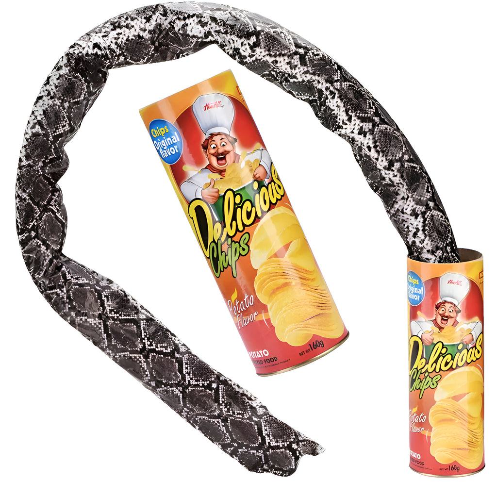 Delicious Potato Flavor Chips With Bouncing Snake