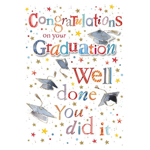 Congratulations on your Graduation - Card