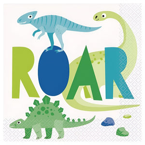 Blue & Green Dinosaur Party Accessories & Tableware